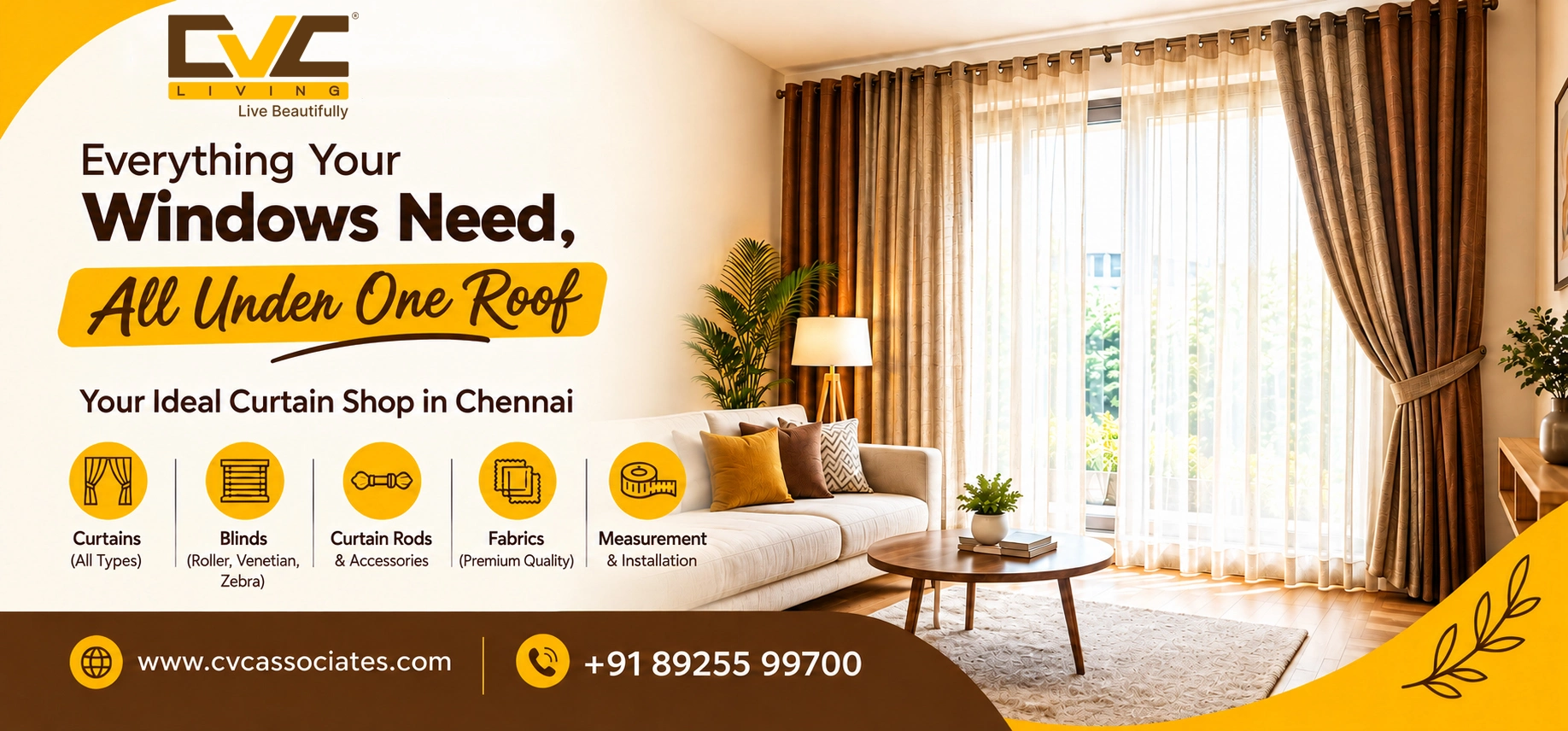 Best Curtain Shop in Chennai