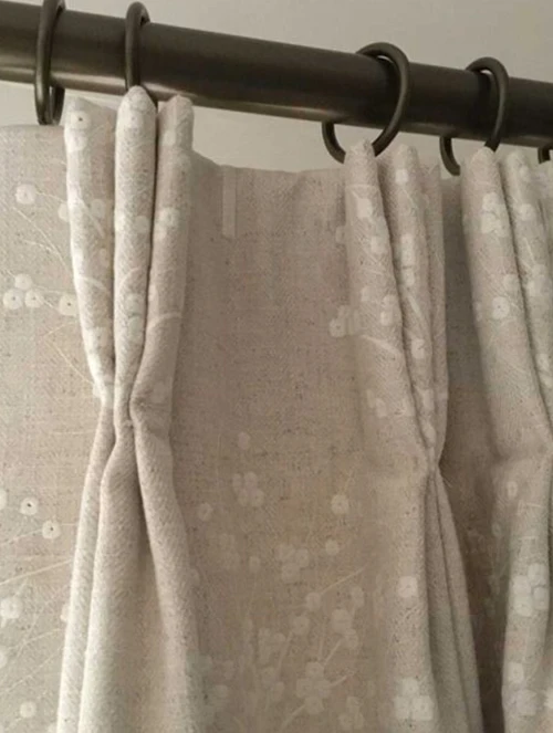 Triple Pleated Curtains